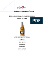 Trabajo Final Economia para La Toma-Cerveza Artesanal Con Sabor A Naranjilla