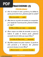 Fracciones (I) : Problemas