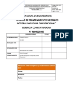 Plan Local de Emergencias Contrato SK