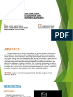 Design & Analysis of Power Generation Using Electromagnetic Suspension