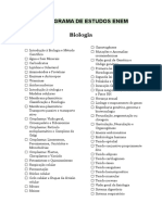 Cronograma de Estudos Enem