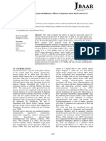 Hematopoietic and Enzyme Modulatory Effe