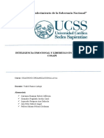 "Año Del Fortalecimiento de La Soberanía Nacional": Inteligencia Emocional Y Liderezgo en La Empresa Cosapi