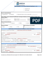 Formulário Tipo 01 - Requerimento - AA - LAS