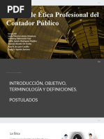 Código de Ética Profesional Del Contador Público Actualizado