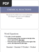 CHEMICAL EQUATIONS-Notes