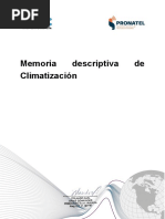 Memoria Climatizacion