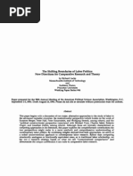 The Shifting Boundaries of Labor Politics: New Directions For Comparative Research & Theory (WPS 44, 1994) Richard Locke & Kathleen Thelen.