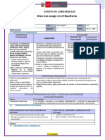 Dios Nos Acoge en El Bautismo: Sesión de Aprendizaje