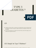 Type 3 Diabetes