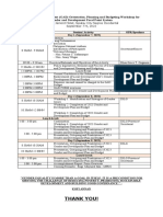 Program GAD Planning and Budgeting