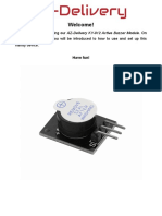 KY-012 Active Buzzer Module ENG