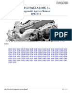 2013 PACCAR MX-13: Diagnostic Service Manual EPA2013