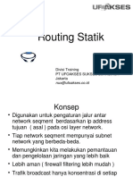 Modul Routing Statik