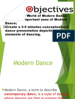 Modern Dance