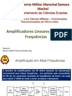 Aula 5 - Amplificadores Lineares de Altas Frequencias