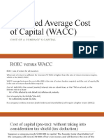 Cost of Capital Pretax and After-Tax