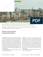 Los Hoteles en El Malecón Tradicional: Una Mirada A Través de La Evolución de La Arquitectura Hotelera en La Habana