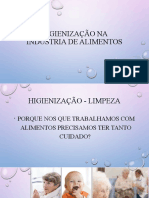 Higienização Na Industria de Alimentos