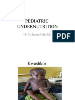 PEDIATRIC Malnutrition Presentation