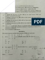 Section 1 18: Read The Cj/lowing Instructions Very This Question Paper Co S Question Paper II Questions Number Each