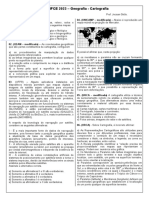 Preparatório IFCE 2023 Exercícios - Cartografia