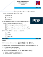 Exercice N°1. (2.25 PTS)