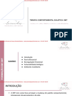 Terapia Comportamental Dialética - DBT