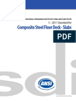 Composite Steel Floor Deck Slabs