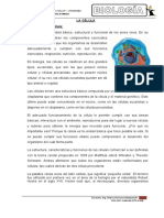 La Célula 1. Concepto de La Célula:: Iest Público "La Salle" - Urubamba Servicio de Nivelación Académica