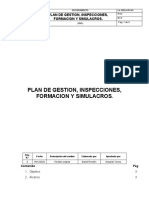 LA-SIHOA-PD-003 Plan de Gestion SIHO-A, Inspecciones, Formacion y Simulacros