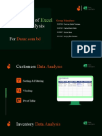 Importance of in Data Analysis: Excel