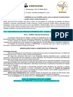 TCC I - Bacharelado em Ciências Econômicas 2023 - Trabalho de Conclusão de Curso I