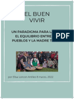 El Buen Vivir: Un Paradigma para La Vida, El Equilibrio Entre Los Pueblos Y La Madre Tierra