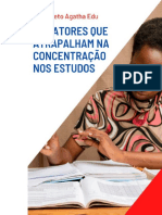 Fatores Que Atrapalham A Concentração Nos Estudos