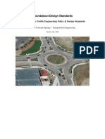 Roundabout Design Standards