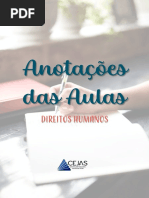 Anotações Das Aulas: Direitos Humanos