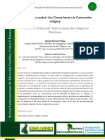 El Debate de La Verdad. Una Ciencia Frente A La Cosmovisión Indígena