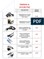 LISTA Herramientas y Repuestos de Electronica