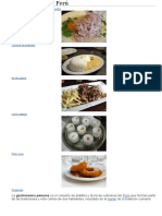 Gastronomia de Peru