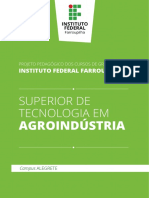 Superior de Tecnologia Em: Agroindústria