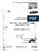 Capacitance Type: Test Set, Fuel G