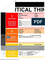 Critical Thinking Skills A Poster Created For Our English Flickr