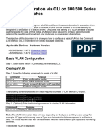 smb4986 Vlan Configuration Via Cli On 300 500 Series Managed Switche