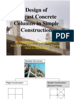 Design of Columns in Simple Construction EC2 - 5