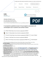 Frontiers - A Comparative Qualitative Study of Misconceptions Associated With Contraceptive Use in Southern and Northern Ghana