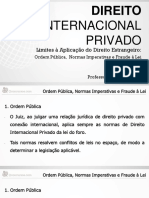 Internacional Privado: Direito