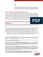 Gore PTFE Facts Aug 2021 - PFAS and PFOA