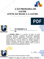 Atenção Primária de Saúde Atenção Básica À Saúde