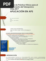 Guías de Práctica Clínica para El Tratamiento Del Tabaquismo Chile 2017